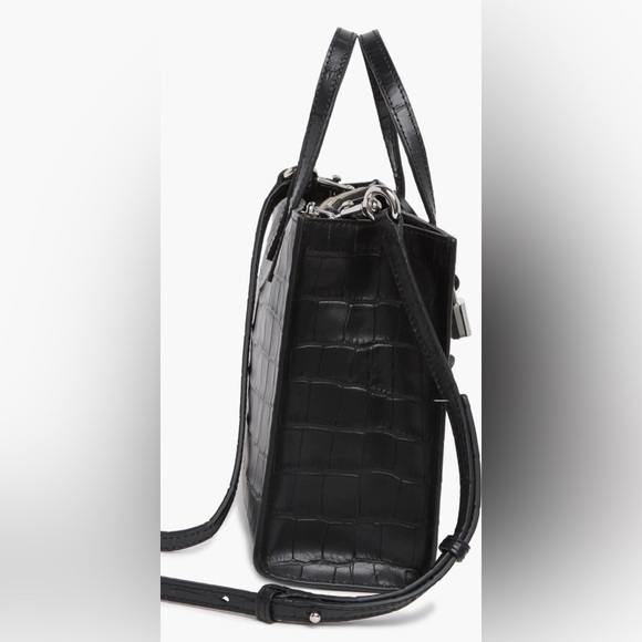 Marc Jacobs Mini Grind Croc Embossed Tote Bag - Picture 7 of 8